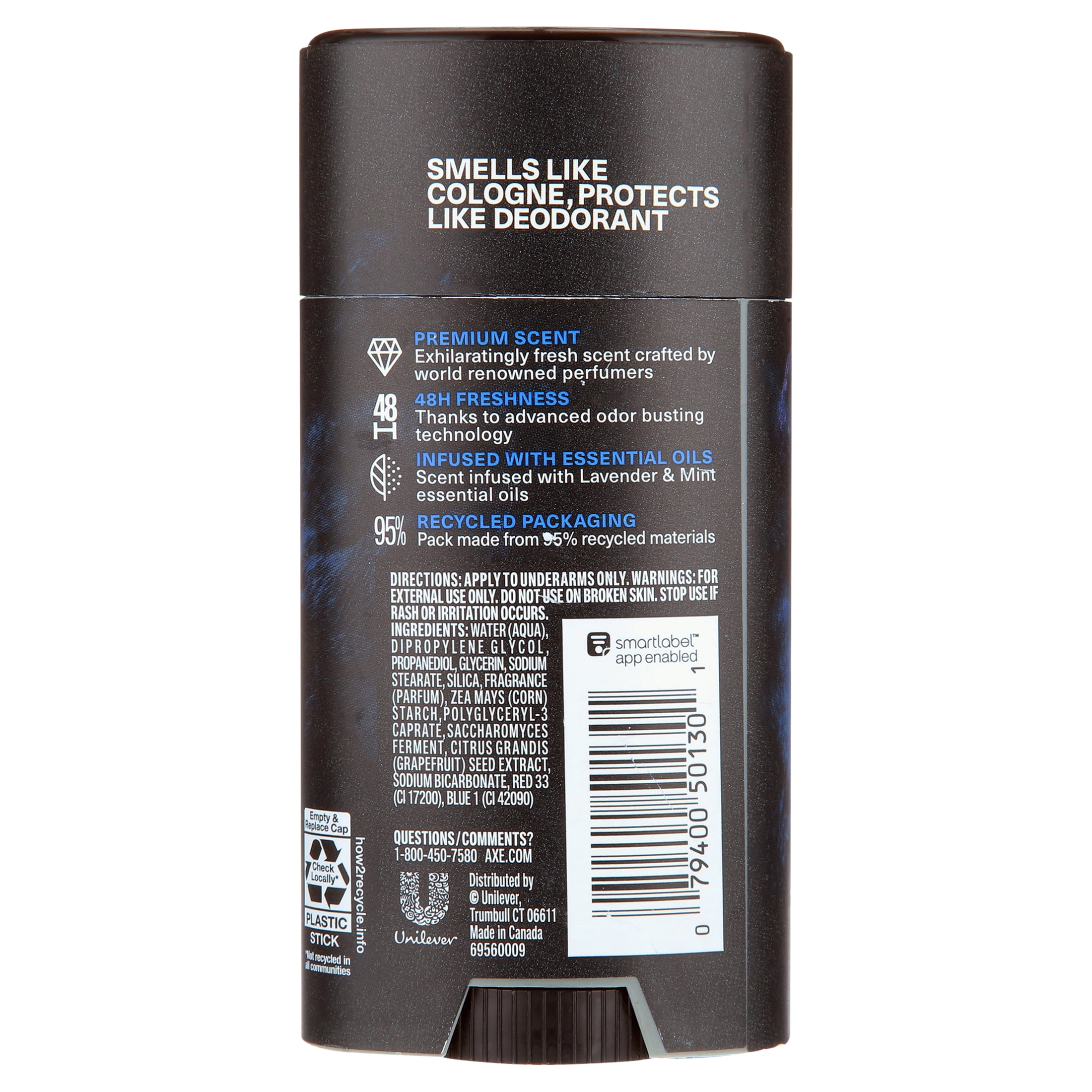 AXE デオドラントスティック BLUE LAVENDER 85g Blue Lavender Premium Deodorant | Men's Deodorant | AXE