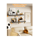 thumbnail image 5 of Repisas Flotantes Madera Modernas Estantes Baño Topon 3pcs Lab.G Gris, 5 of 5