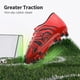 thumbnail image 3 of Tacos de Fútbol para Niños DREAM PAIRS 4 Rojo Negro Plata, 3 of 5
