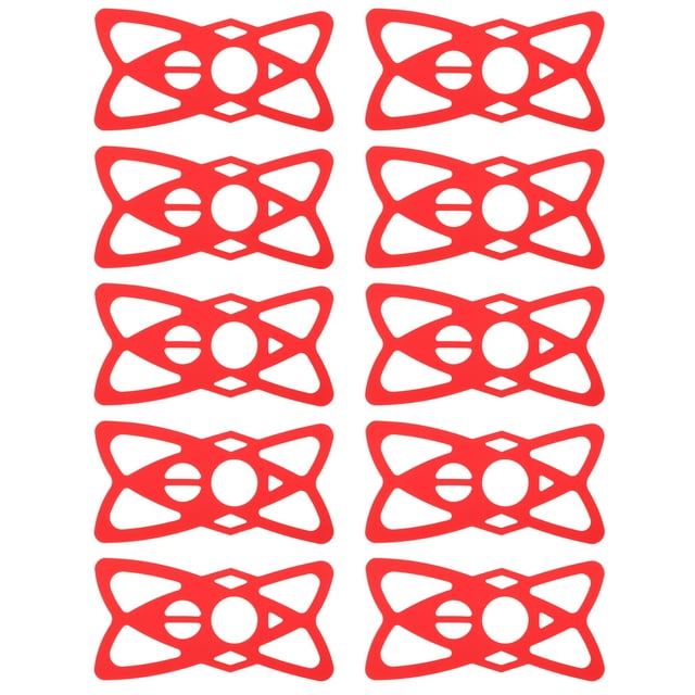 Support de Téléphone pour Vélo, Attache, Support de Guidon, Attache, Support de Téléphone pour Moto, Bande de Support de Téléphone en Silicone, Bande de Support de Téléphone en Silicone, 10 Pcs, Support de Téléphone pour Vélo et Moto, Attache, Support de Guidon en Silicone pour
