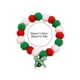 thumbnail image 3 of Collar para perros con lazo | Bufanda para mascotas navideñas | Accesorio de punto cálido de invierno para razas pequeñas y medianas | Plástico blando multicolor | 11.8-13.78in Ajustable | 1, 3 of 6
