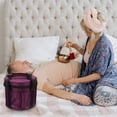 thumbnail image 1 of OULII Singing Bowl Carrying Case Purple Cloth Easy to Close 1Pcs, 1 of 8