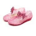 thumbnail image 2 of WAYUTE Girls Sneakers Jelly Shoes First Birthday Footwear for Toddler Glitter Dress Sandals Running Shoes Casual School Wear, 2 of 7