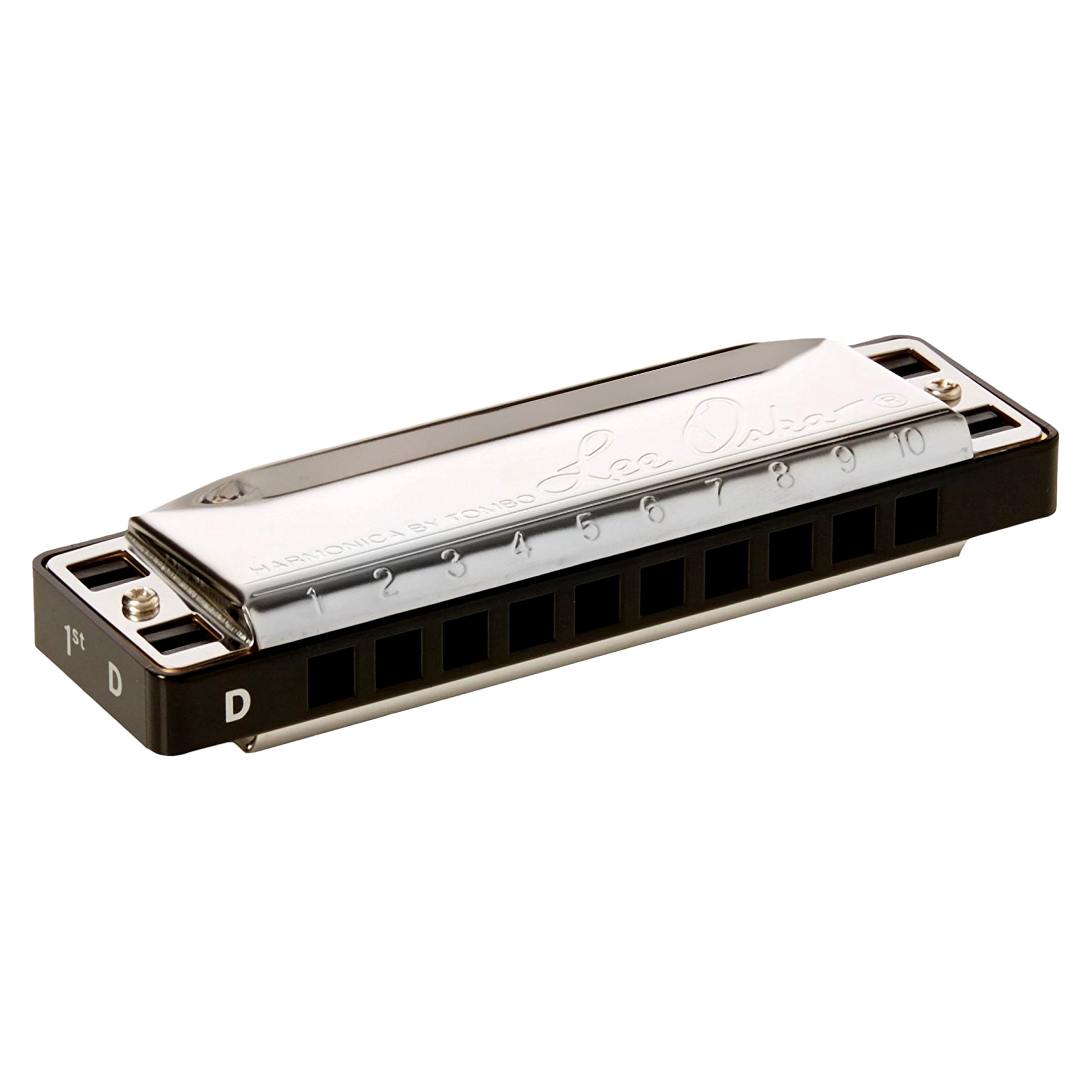 Lee Oskar Major Diatonic Harmonica Key of D Silver