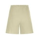 thumbnail image 5 of ICHUANYI Clearance Women's Fashion Pants Leisure Sports Shorts Pants Pocket High Waist Comfortable Jeans(Yellow, M) ICHUANYI WER2023081400758, 5 of 8