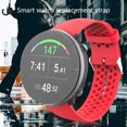 thumbnail image 4 of Matsuzay Correa de reloj deportiva ajustable para Polar M, reloj inteligente, de silicona, reemplazo de correa para Polar M Relojes inteligentes rojo, 4 of 6
