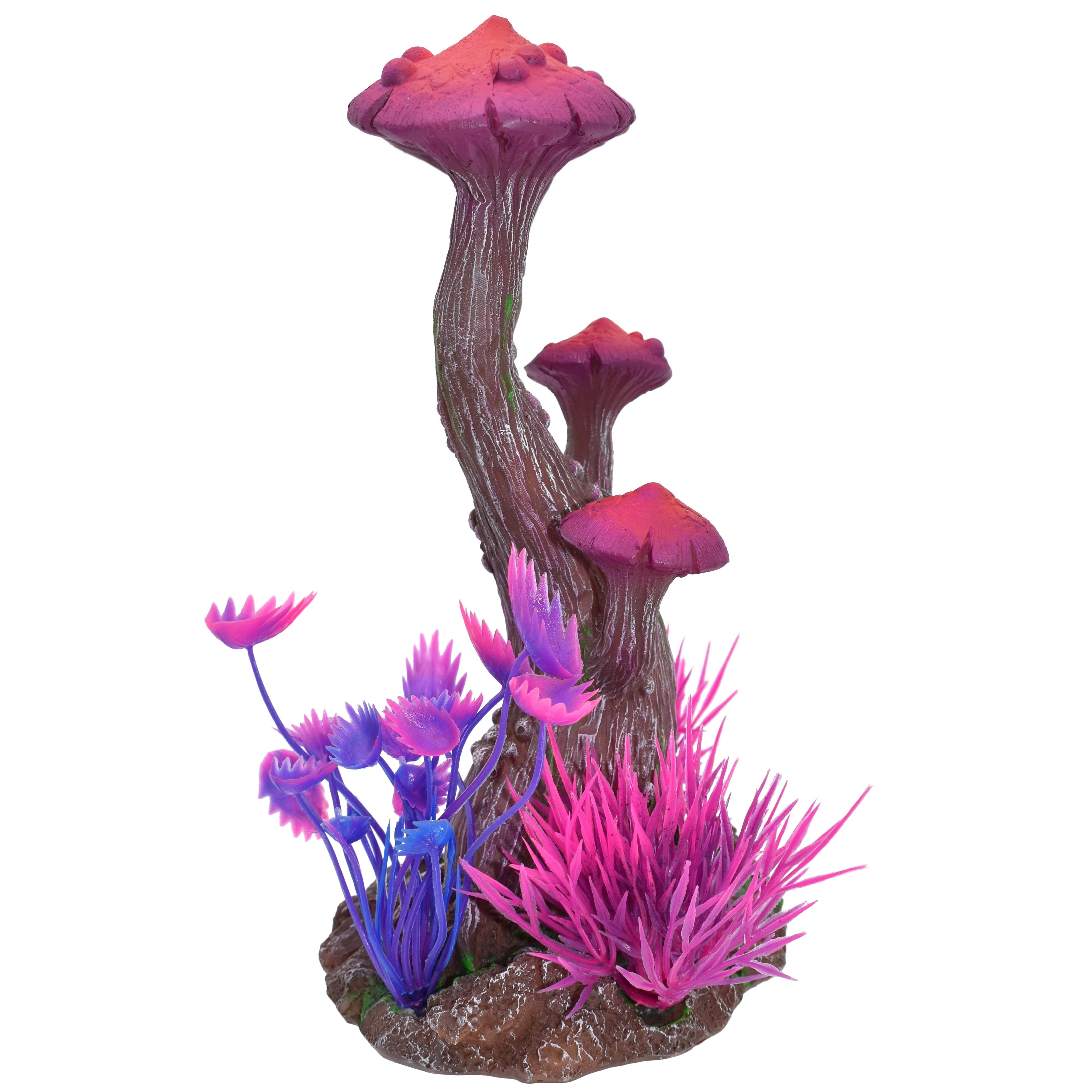 Komodo Aquarium Decor Pink Mushroom