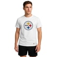 thumbnail image 1 of NFL Playera Aficionado Básica Pittsburgh Steelers Blanco para Hombre, Talla Extra Grande, 1 of 9
