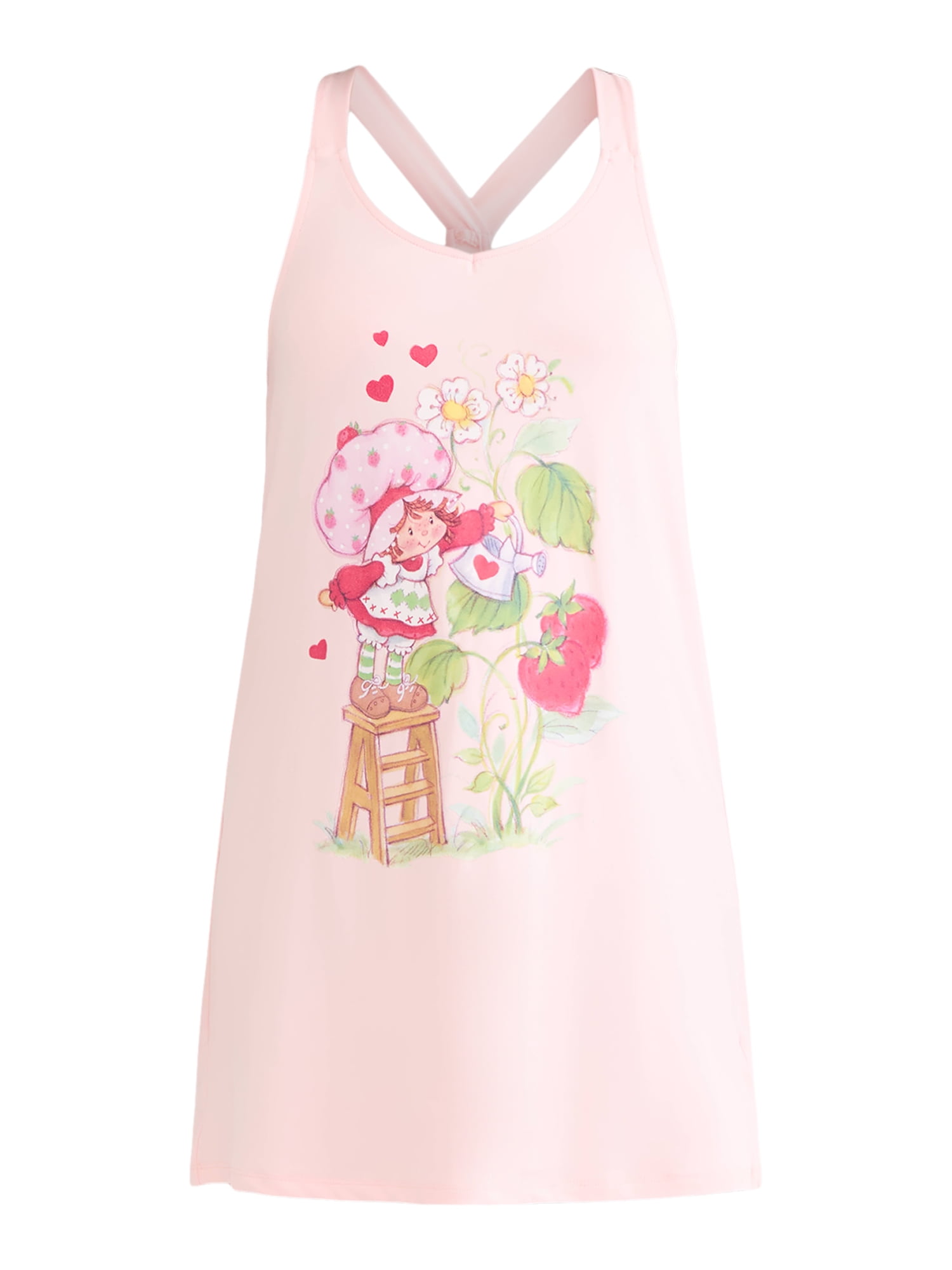 Strawberry Shortcake Women's Sleep Tank Dress, Sizes XS-3X