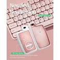 thumbnail image 2 of Key Fob Cover Compatible with Toyota RAV4 Prius 4Runner Camry Avalon Corolla Highlander Venza 2007-2019 3 Button Keychain Case Holder Protector,Keychain-A-Pink, 2 of 8