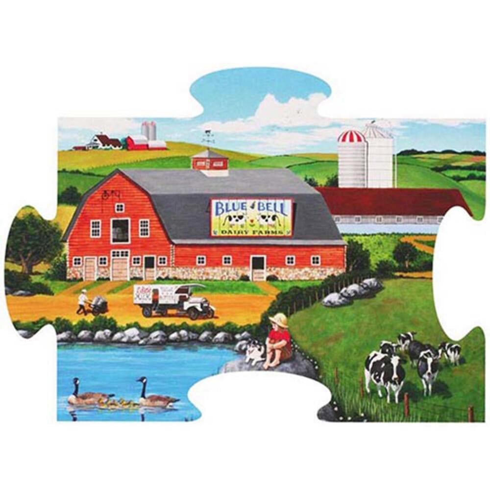 LaFayette Puzzle Factory Across the Milky Way Shaped Jigsaw Puzzle