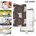 thumbnail image 2 of Cute Elephant Towels Set of 2, Super Soft Absorbent Hand Towel Cotton Bath Towels for Bathroom Hotel Kitchen Spa Gym 16 X 28 Inches Washcloths, 2 of 7