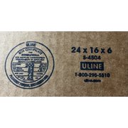 24x16x6 (200 lb strength) | SINGLE CARDBOARD BOX