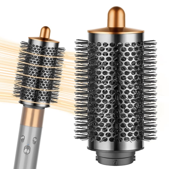AFDD Upgraded Large Round Brush Attachment Compatible with Dyson Airwrap Jumbo Bigger Oval Round Volumizing Brush Accessories