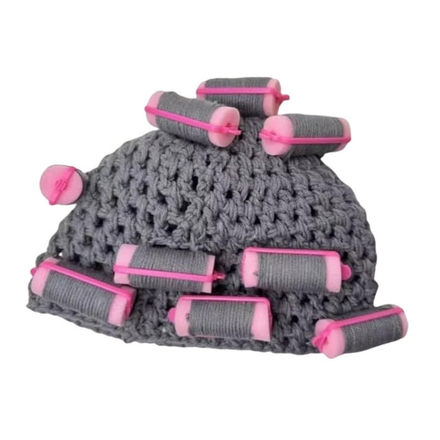 Sombrero con peluca y r, accesorios para sesión de fotos, sombrero de pelo para fiesta de reunión de otoño e invierno gris