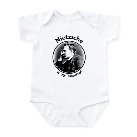 

CafePress - Nietzsche Is My Homeboy! Infant Bodysuit - Baby Light Bodysuit Size Newborn - 24 Months