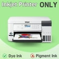 thumbnail image 3 of baomifa-4x6 Sticker Paper Printable Glossy Sticker Photo Paper 50 Sheets Inkjet Self Adhesive Photo Paper Label for Scrapbooking, Brand Logo, Party Decor Stickers, 3 of 4