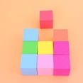 thumbnail image 3 of CIMAXIC 5PCS Colorful Cube Block DIY Design Model Block Sponge Block Cube Cube Training Aid Solid Geometry Studing Tools for Kids Teacher Use Size 10CM Random Color,3.94"X3.94"X3.94", 3 of 4