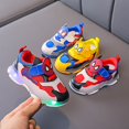thumbnail image 2 of Disney niños dibujos animados Spider-Man niño niña deslizamiento suave zapatos casuales zapatos deportivos estudiante zapatos para correr zapatos con luz LED 23- plantilla 14 cm Gao Jinjia LED, 2 of 2