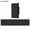Black, variant on ELEGRP Decorator Wall Receptacle Outlet, Tamper Resistant 15 Amp Standard Electrical Wall Outlet, Residential Grade, Self-grounding, 125V, Wall Plate Included, UL Listed, Glossy White, 10 Pack