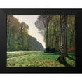thumbnail image 2 of Monet, Claude 18x15 Black Modern Framed Museum Art Print Titled - Le Pave de Chailly, 2 of 5