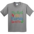 thumbnail image 3 of Inktastic My Aunt in Florida Loves Me Youth T-Shirt, 3 of 5