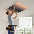 thumbnail image 4 of LightSalmon Black Ombre Magnetic Fluorescent Light Covers for Ceiling Lights 2x4Ft, Modern Gradient Abstract Art Office Classroom Kitchen Drop Ceiling Light Covers Lighting Filters Shade Panel 4Packs, 4 of 9
