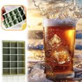 thumbnail image 4 of Bandejas de hielo apilables con tapas,juego de bandejas de fácil liberación para el congelador de la cocina,bandejas prácticas para moldear y almacenar cubitos de hielo, 4 of 5