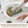 thumbnail image 7 of 6 Pcs Funny Kitchen Towels,Green Christmas Gingerbread and Tree Pattern Microfiber Dish Towels,Kitchen Tea Towels,Kitchen Towel Set (18" X 26"), 7 of 7