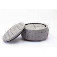thumbnail image 2 of Sydney Ottoman Avec Flip Top Plateau Et 4 Tabourets (Gris), 2 of 3
