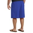 thumbnail image 2 of Big and Tall Essentials by DXL Men's Quick-Dry Swim Trunks, Blue, 5XL, 2 of 4