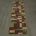 thumbnail image 5 of Ottomanson Ottohome Collection Non-Slip Rubberback Boxes Design Indoor Rug, 5 of 5