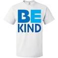 thumbnail image 3 of Inktastic Be Kind Logo in Blue T-Shirt, 3 of 5