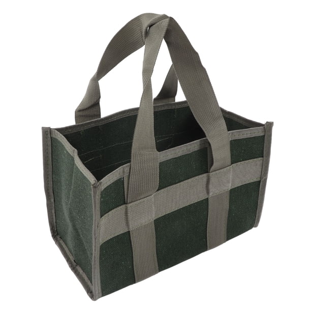 Bolsa de herramientas impermeable, bolsa de herramientas de boca ancha, organizador de herramientas de lona, organizador de herramientas de uso conveniente