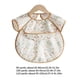 thumbnail image 3 of Reusable Short Sleeve Baby Bib Water Proofing Smock with Food Catcher Easy Wipe Clean Design for Toddler Activity 90, 3 of 4