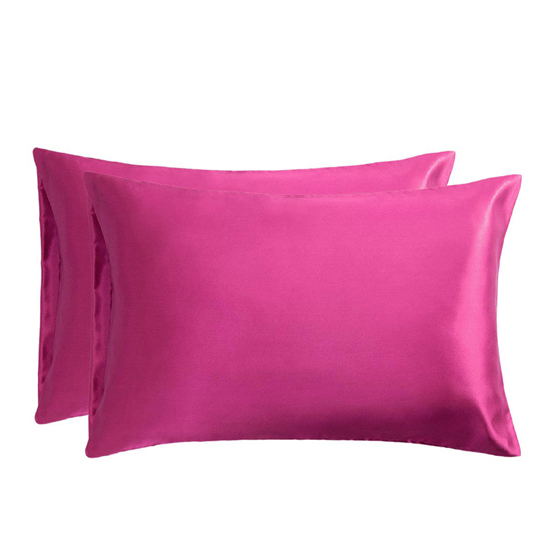 AUCHEN Silk Pillowcase, 2 Pack Ultra Silky Satin Pillowcase for Hair