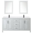 thumbnail image 6 of Wyndham Collection Wcv252572d-Qtz-Unsm24 Daria 72" Free Standing Double Basin Vanity Set -, 6 of 7