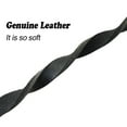 thumbnail image 4 of Pet Artist Genuine Leather Dog Leash Braided Heavy Duty Training Leashes for Medium Large Breeds, 4 of 5