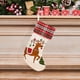 thumbnail image 1 of Herunwer Christmas Stocking, Smiling Happy Cute Hanging Decorations, Large Christmas Stocking for Winter Holidays Home Living Room Fireplace, Xmas Supplies, 1 of 6