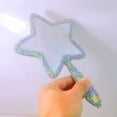 thumbnail image 3 of Espejo de tocador de mano, etiqueta privada personalizada, espejos de baño brillantes, decoración de maquillaje con diamantes de imitación, novedad de 2023, 3 of 4