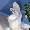 thumbnail image 5 of Tankless Elongated Electric Smart Toilet Bidet Seat for in White with Front/rear Wash, Remote Control and Auto Flush, 5 of 13
