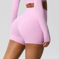 thumbnail image 5 of Women's High Waisted Biker Shorts with Pockets Stretchy Workout Yoga Legging Shorts, 5 of 8