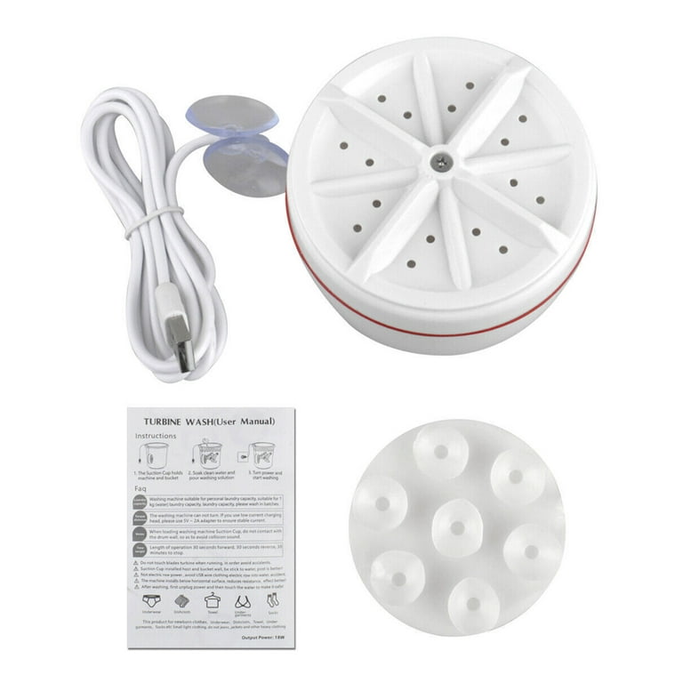 Mini Ultrasonic Portable Washing Machine and Dish Washer– SearchFindOrder