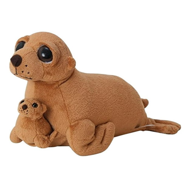 The Petting Zoo Bright Eyes 12" Pocketz Sea Lion Stuffed Animal