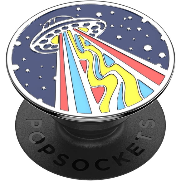 Empuñadura para teléfono con soporte expandible PopSockets Out This World Navy