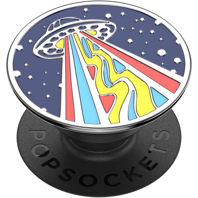 Empuñadura para teléfono con soporte expandible PopSockets Out This World Navy