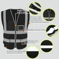 thumbnail image 4 of Gilet de Sécurité Réfléchissant Haute Visibilité Gilet de Course Équipement Réfléchissant Ajustable pour Marche, Jogging, Randonnée, 4 of 5