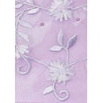 thumbnail image 4 of Flower Girl Dress Embroidered A-Line Organza Long Dress Lilac 10 HC1732, 4 of 5