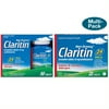 Claritin Indoor & Outdoor Allergy Relief | Bundle Pack Includes 90ct & 20ct Non-Drowsy Tablets 1 ea (Pack of 6)