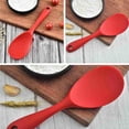 thumbnail image 5 of Silicone Rice Paddle Spoon Set of 2,Non Stick Heat Resistant Kitchen Gadge Rice Spoon,Rice Scooper,Rice Spatula,Rice Spoon Paddle,Rice Cooker Spoon,Works for Rice,Mashed Potato Or More (Red), 5 of 7